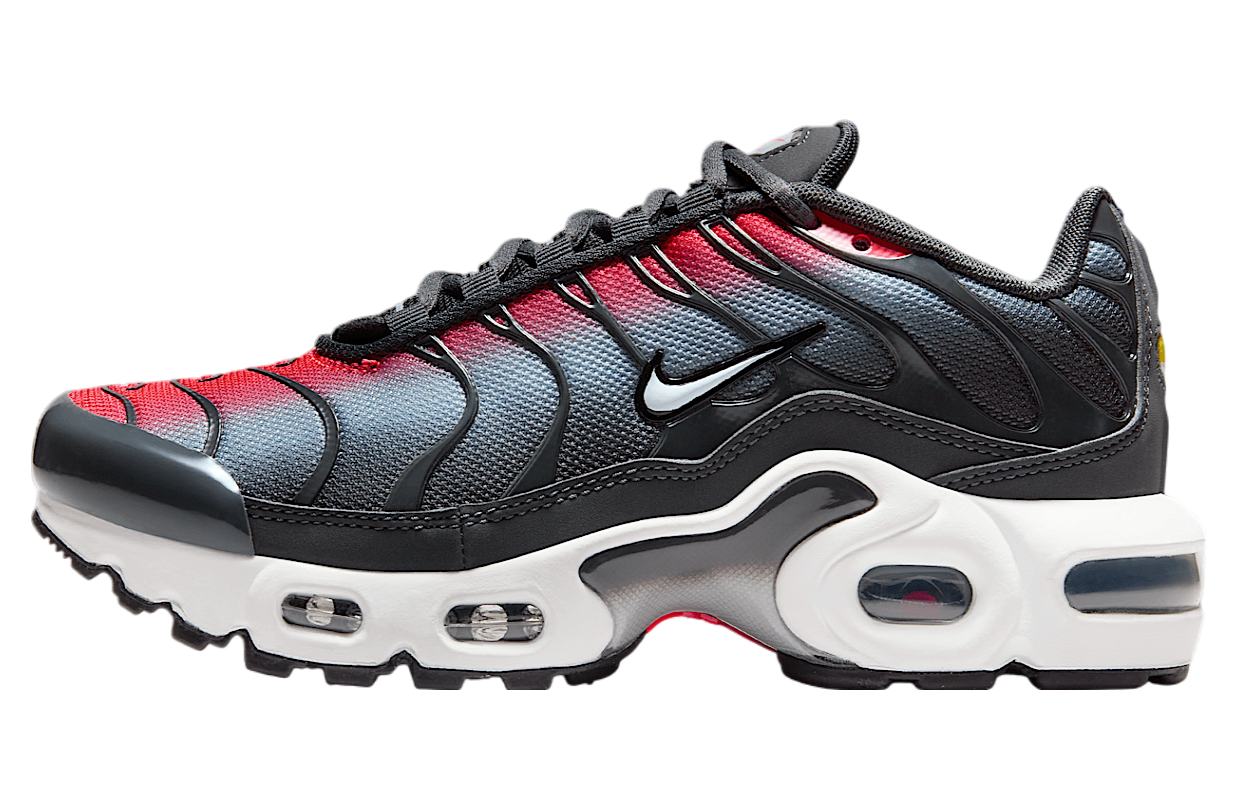 Nike Air Max Plus GS Bright Crimson / Anthracite