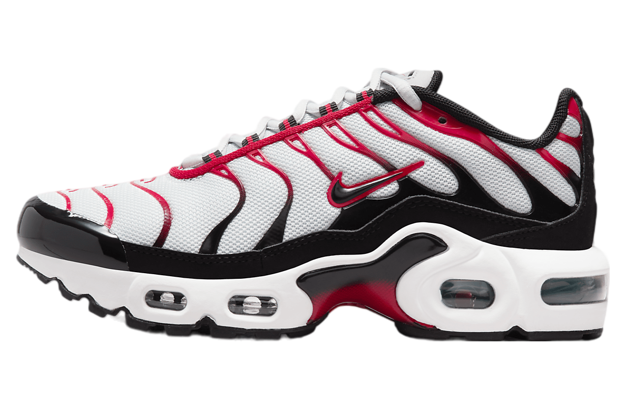 Nike Air Max Plus GS Pure Platinum / University Red