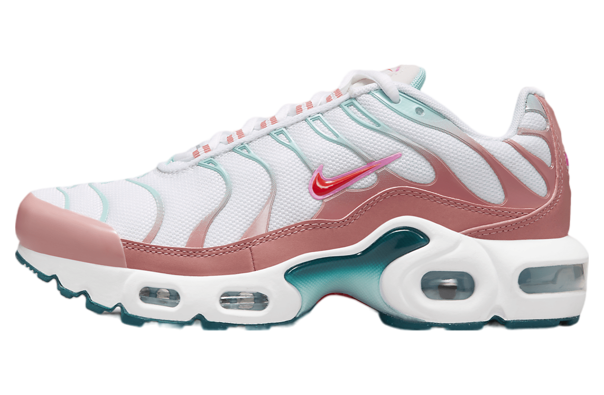 Nike Air Max Plus GS White / Red Stardust