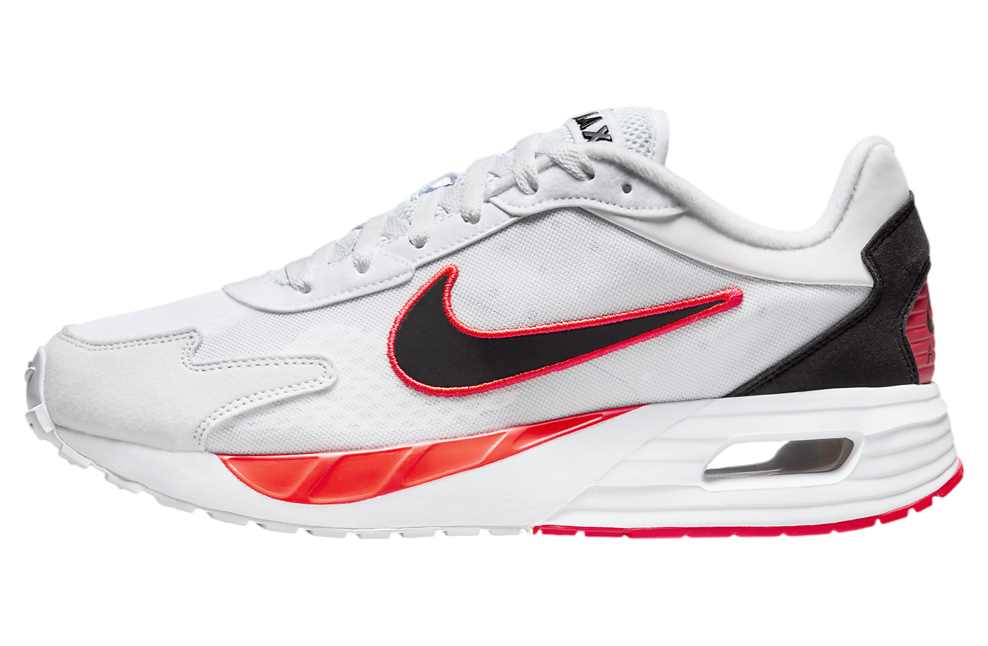 Nike Air Max Solo White / Bright Crimson