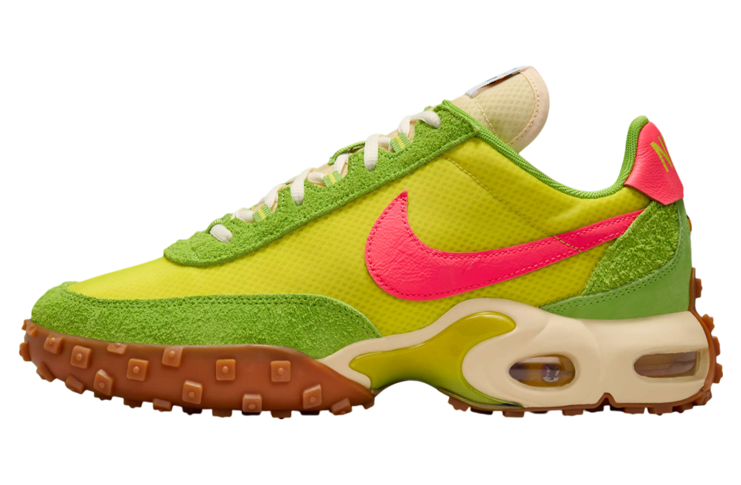 Nike Air Max Waffle Sp Electrolime / Gum Medium Brown