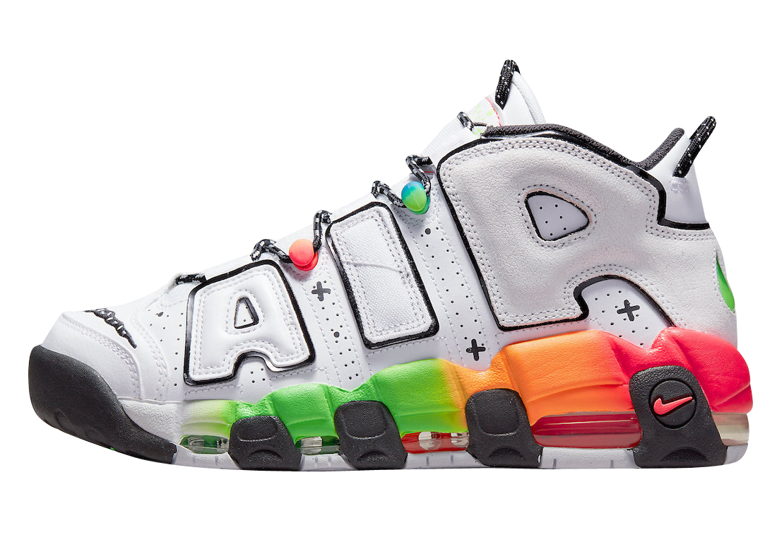Nike Air More Uptempo Gradient Midsoles - May. 2022 - DV1233-111