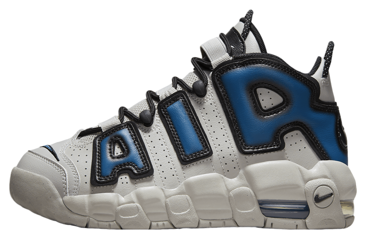 Nike Air More Uptempo GS Light Iron Ore / Industrial Blue