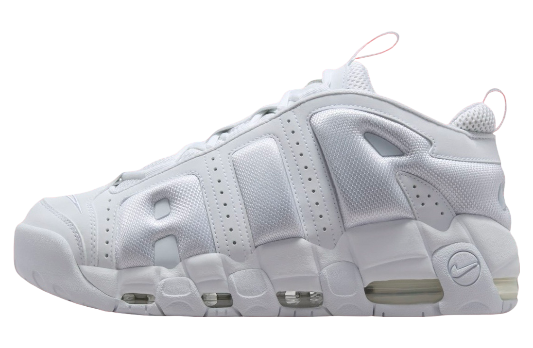 Nike Air More Uptempo Low Triple White