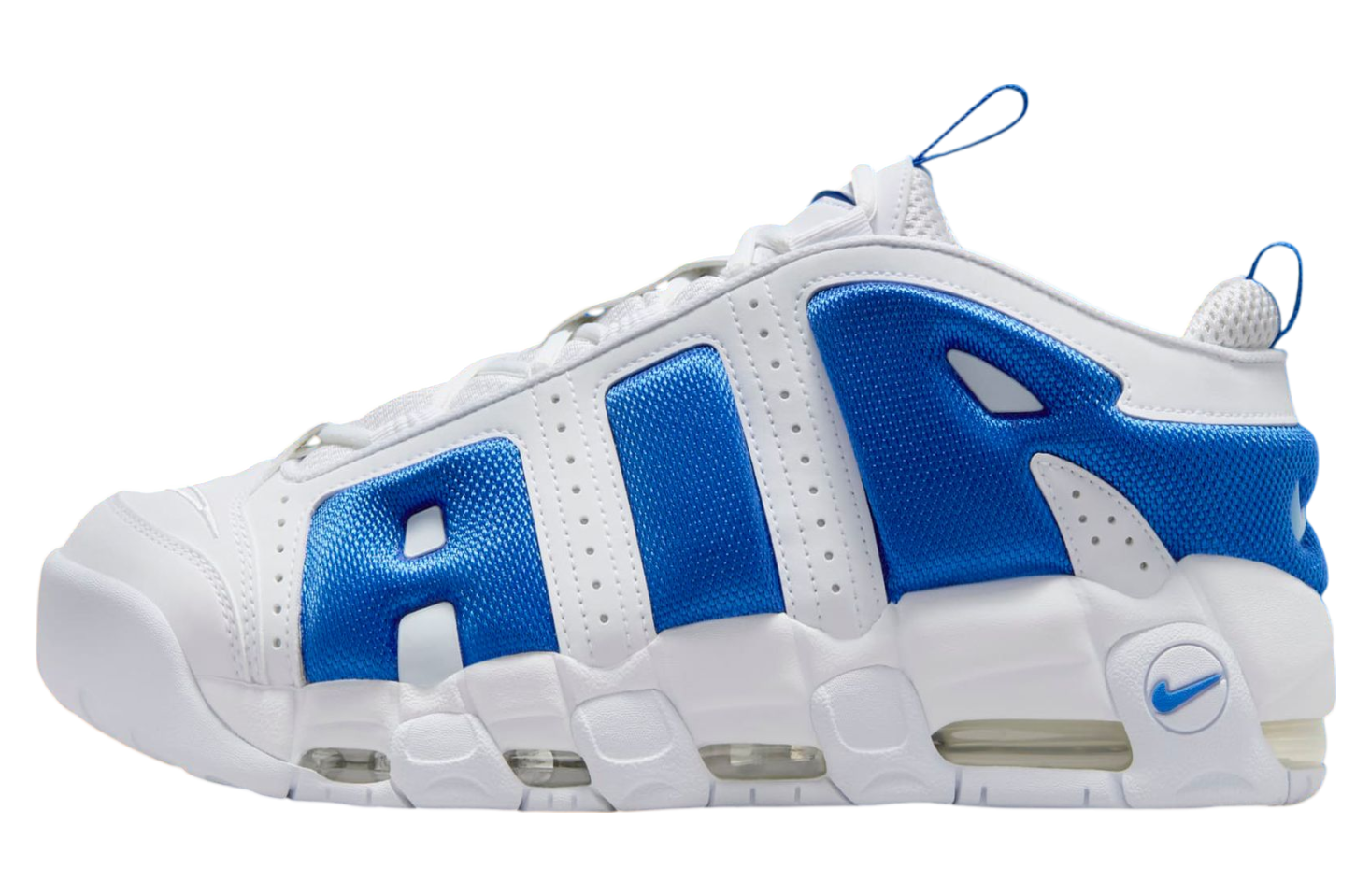 Nike Air More Uptempo Low White / Hyper Royal