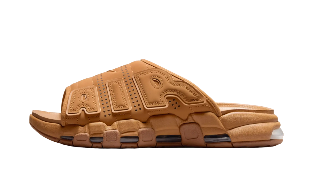 Nike Air More Uptempo Slide Flax