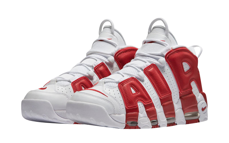 Nike Air More Uptempo White Varsity Red - May 2016 - 414962-100