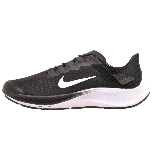 Nike Air Zoom Pegasus 37 Flyease 4E Black / White