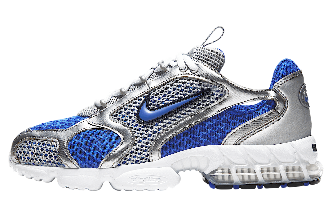 Nike Air Zoom Spiridon Cage 2 Metallic Silver Varsity Royal
