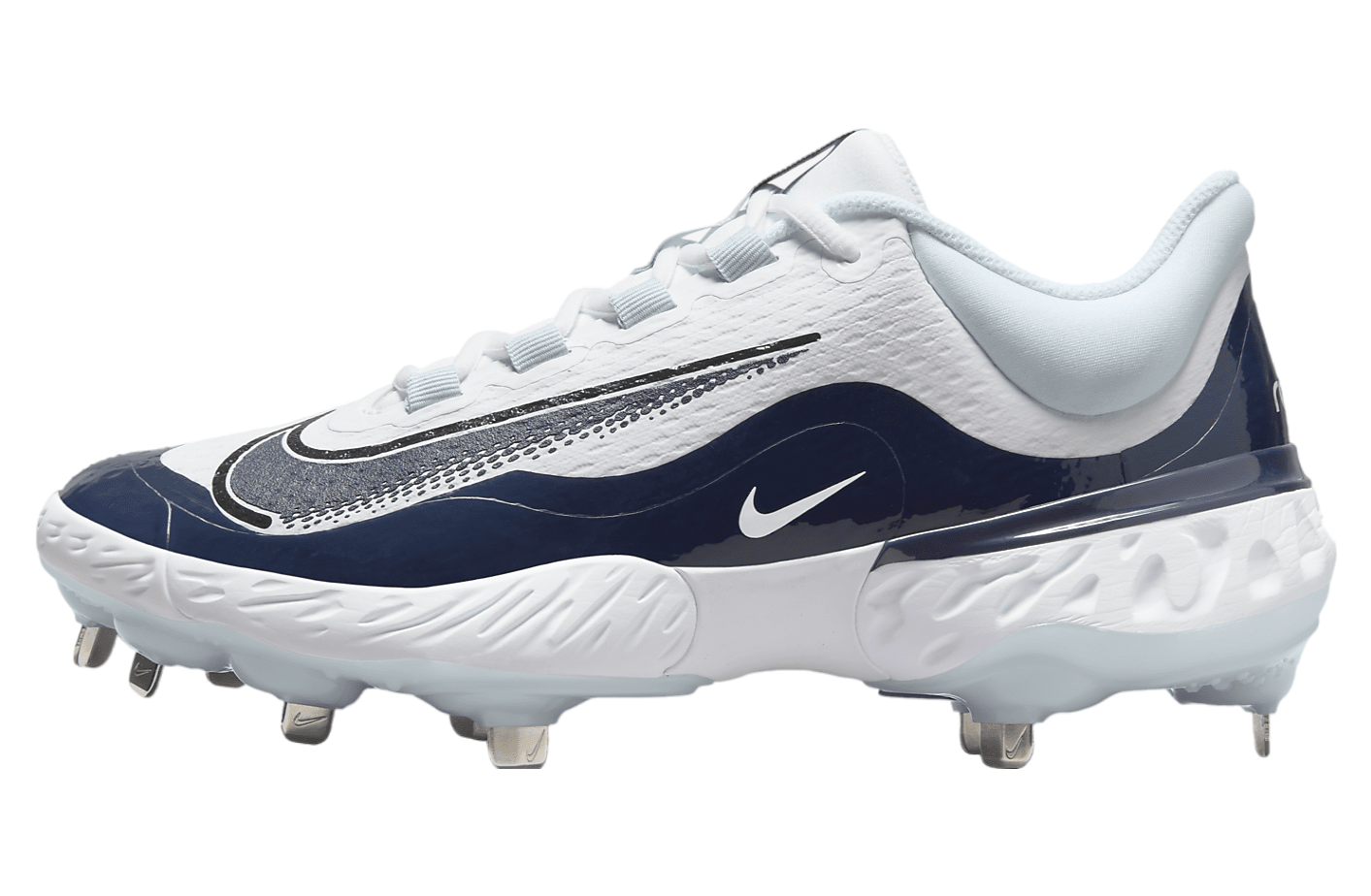 Nike Alpha Huarache Elite 4 Low (Team) White / College Navy