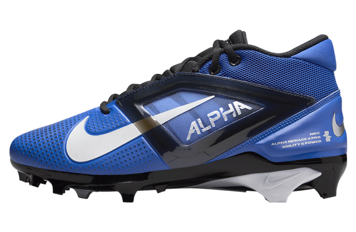 Nike Alpha Menace 4 Pro Hyper Royal / Metallic Silver