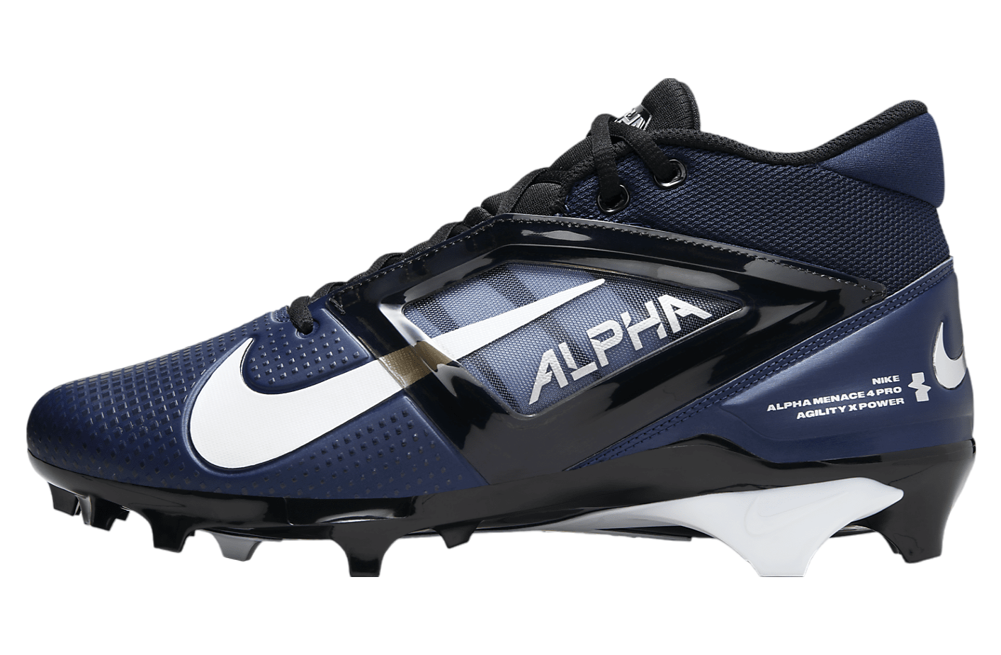 Nike Alpha Menace 4 Pro Midnight Navy / Metallic Silver