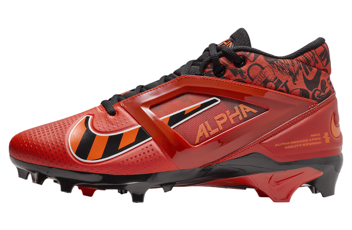 Nike Alpha Menace 4 Pro NRG Picante Red / Bright Mandarin