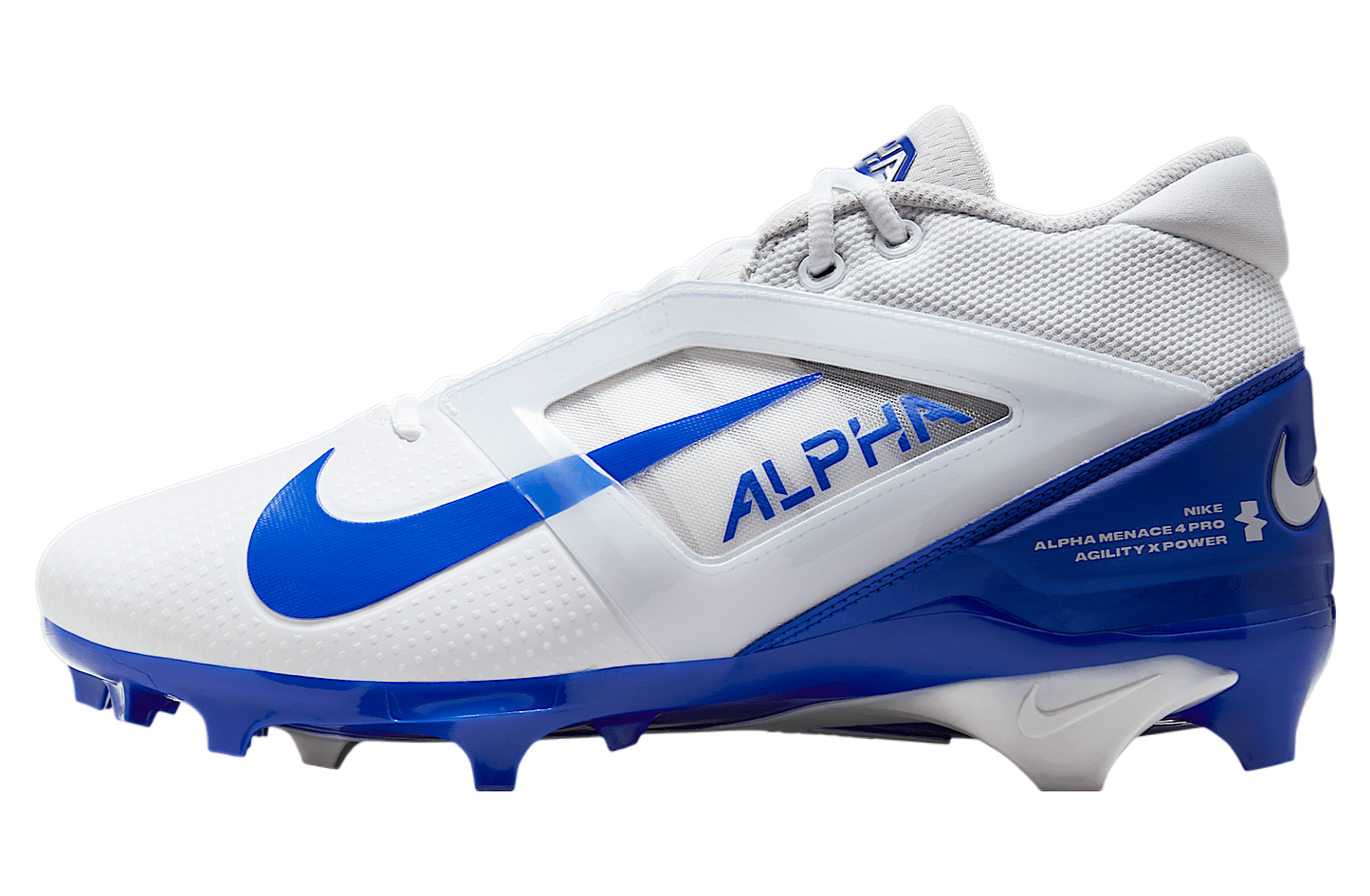 Nike Alpha Menace 4 Pro White / Hyper Royal