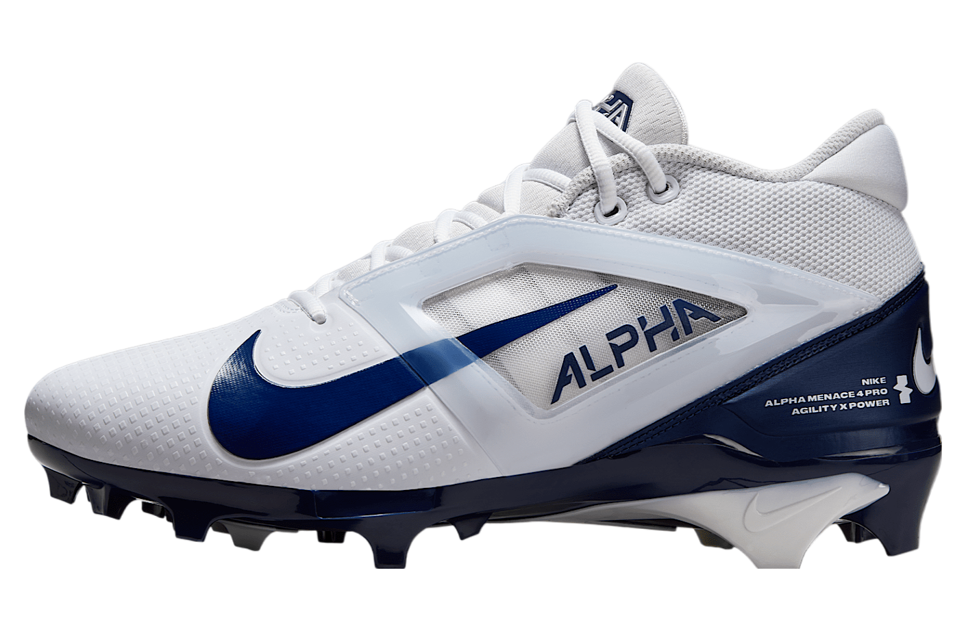 Nike Alpha Menace 4 Pro White / Midnight Navy