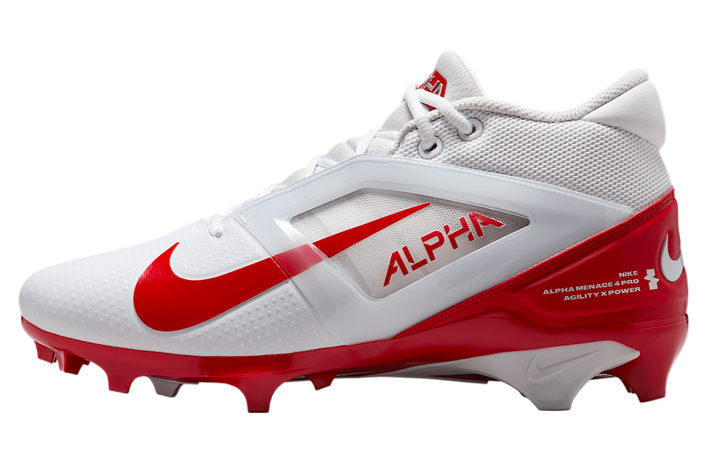 Nike Alpha Menace 4 Pro White / University Red