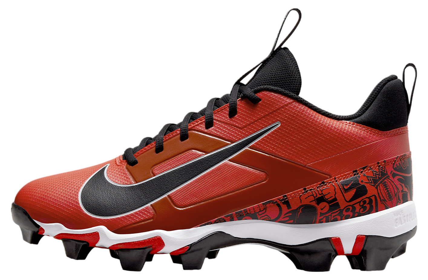 Nike Alpha Menace 4 Shark NRG Picante Red / White