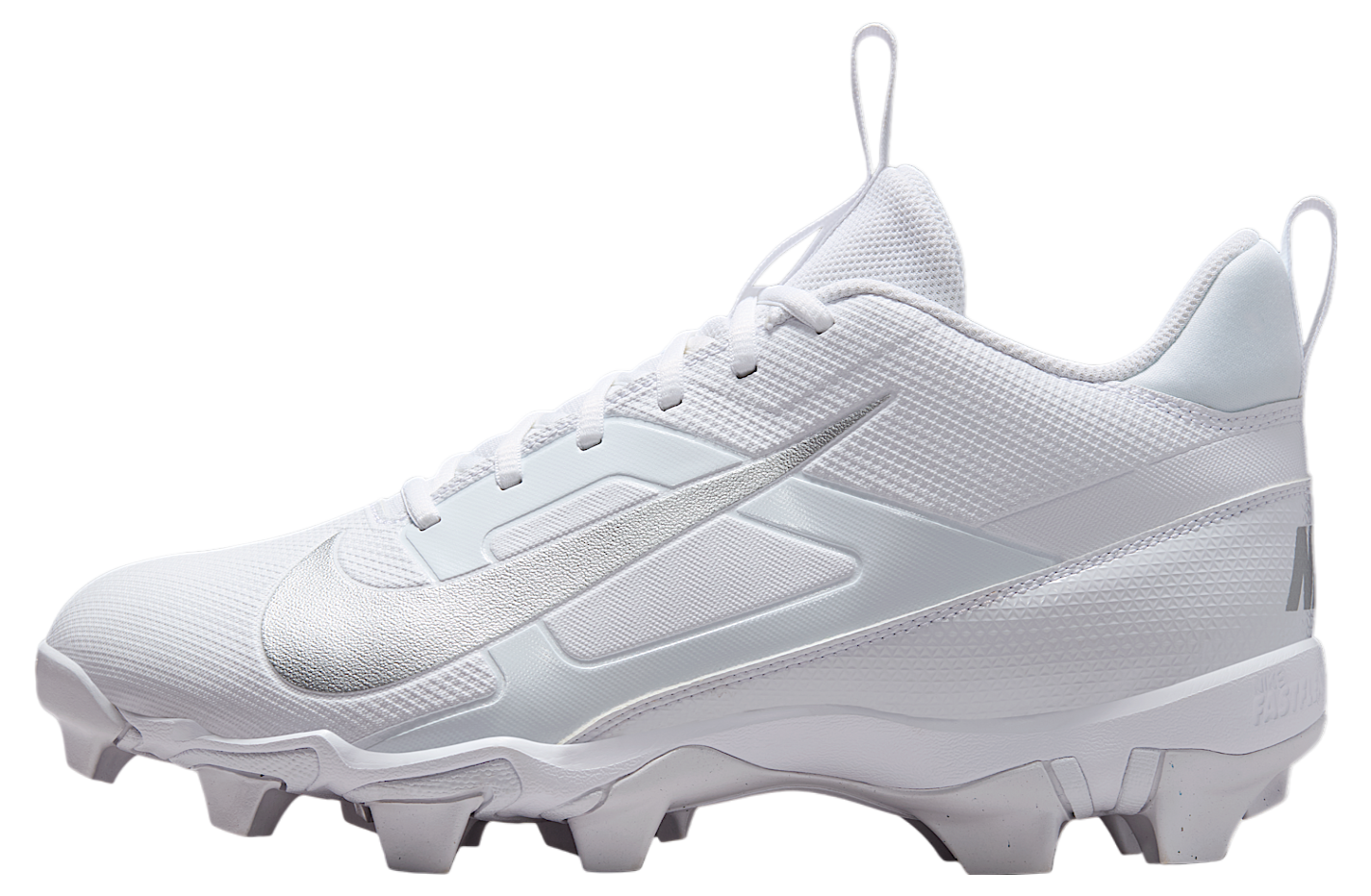 Nike Alpha Menace 4 Shark White / Metallic Silver / White