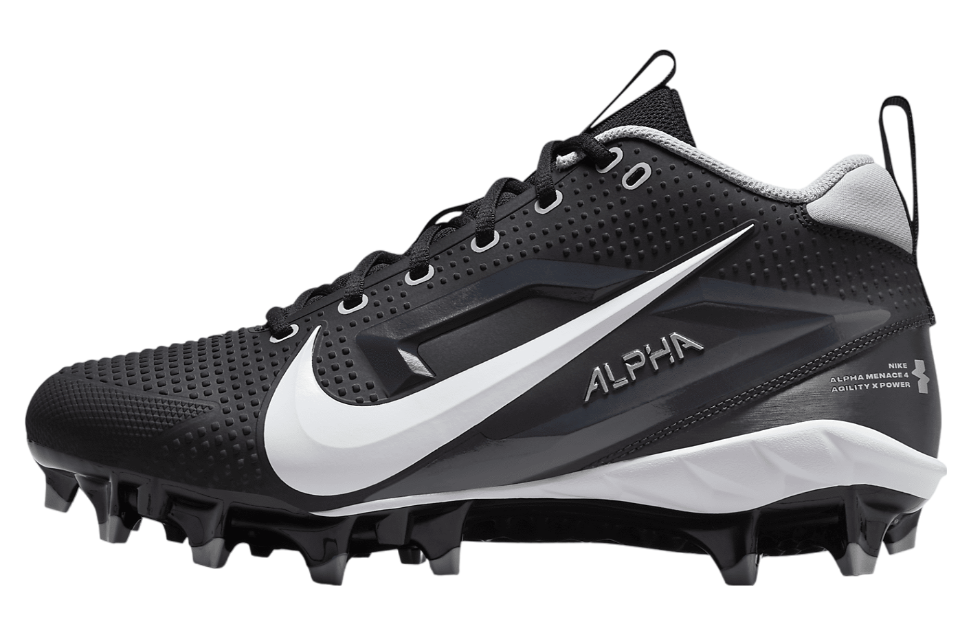 Nike Alpha Menace 4 Varsity Black / Light Smoke Grey