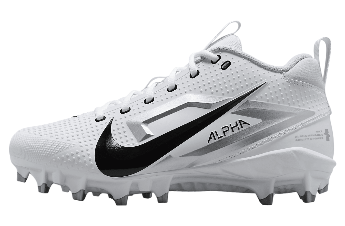 Nike Alpha Menace 4 Varsity White / Metallic Silver