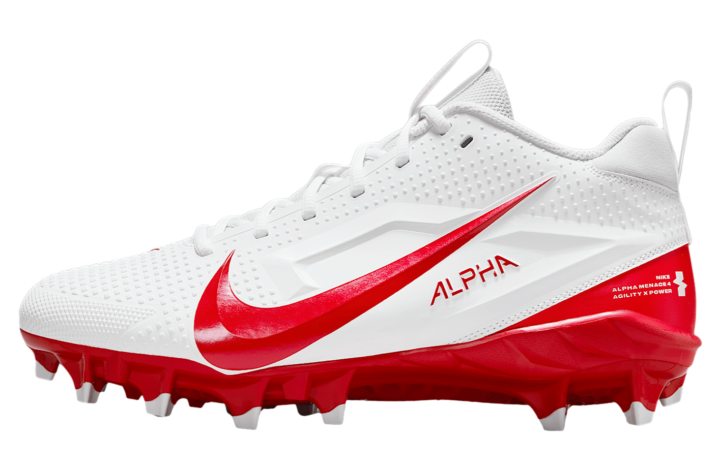 Nike Alpha Menace 4 Varsity White / University Red