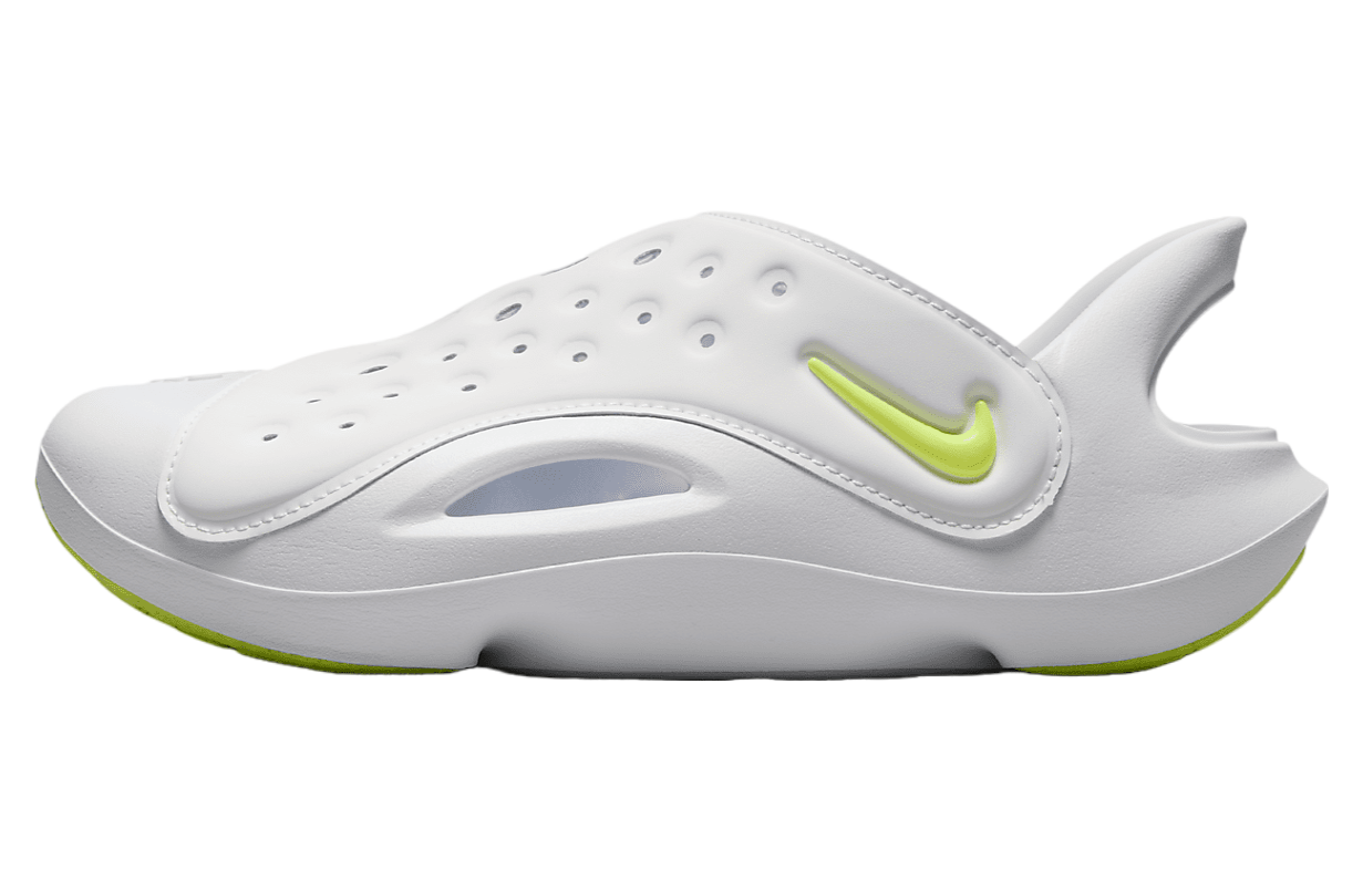 Nike Aqua Swoosh GS White / Volt