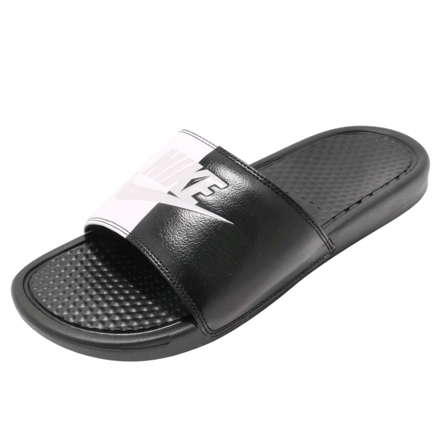 Nike Benassi Slide Black Pure Platinum 343880015 - KicksOnFire.com
