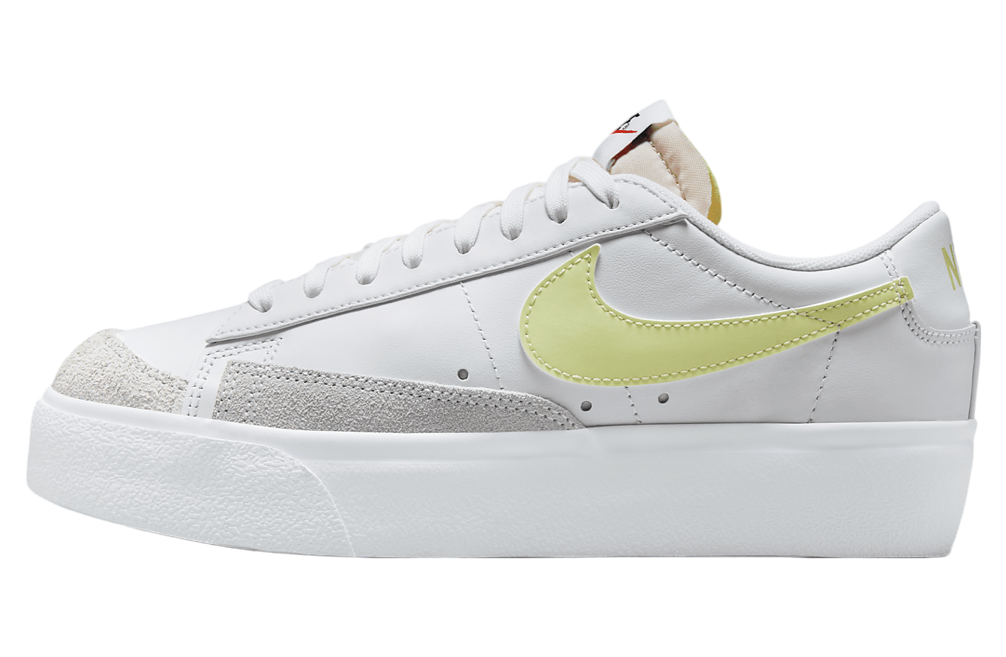 Nike Blazer Low Platform WMNS White / Life Lime