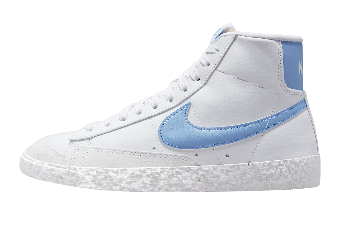 nike blazers with blue swoosh