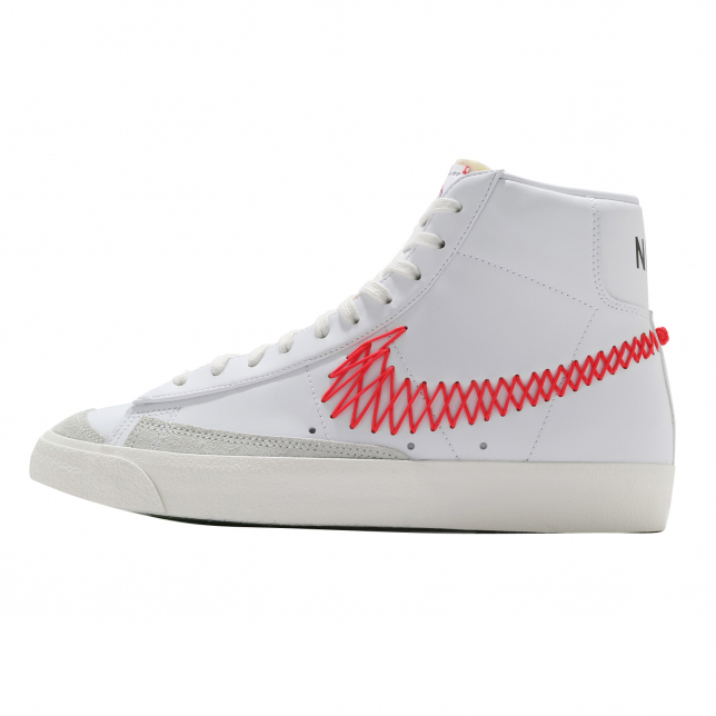 Nike Blazer Mid 77 Vintage White Bright Crimson DD8489161