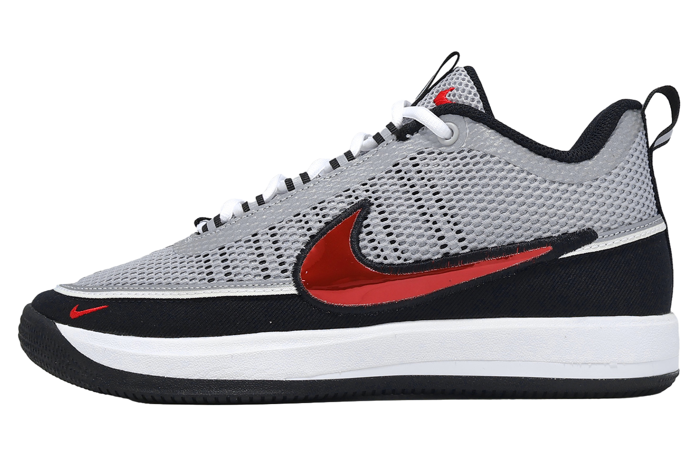 Nike Book 2 SP EP Metallic Silver / Sport Red