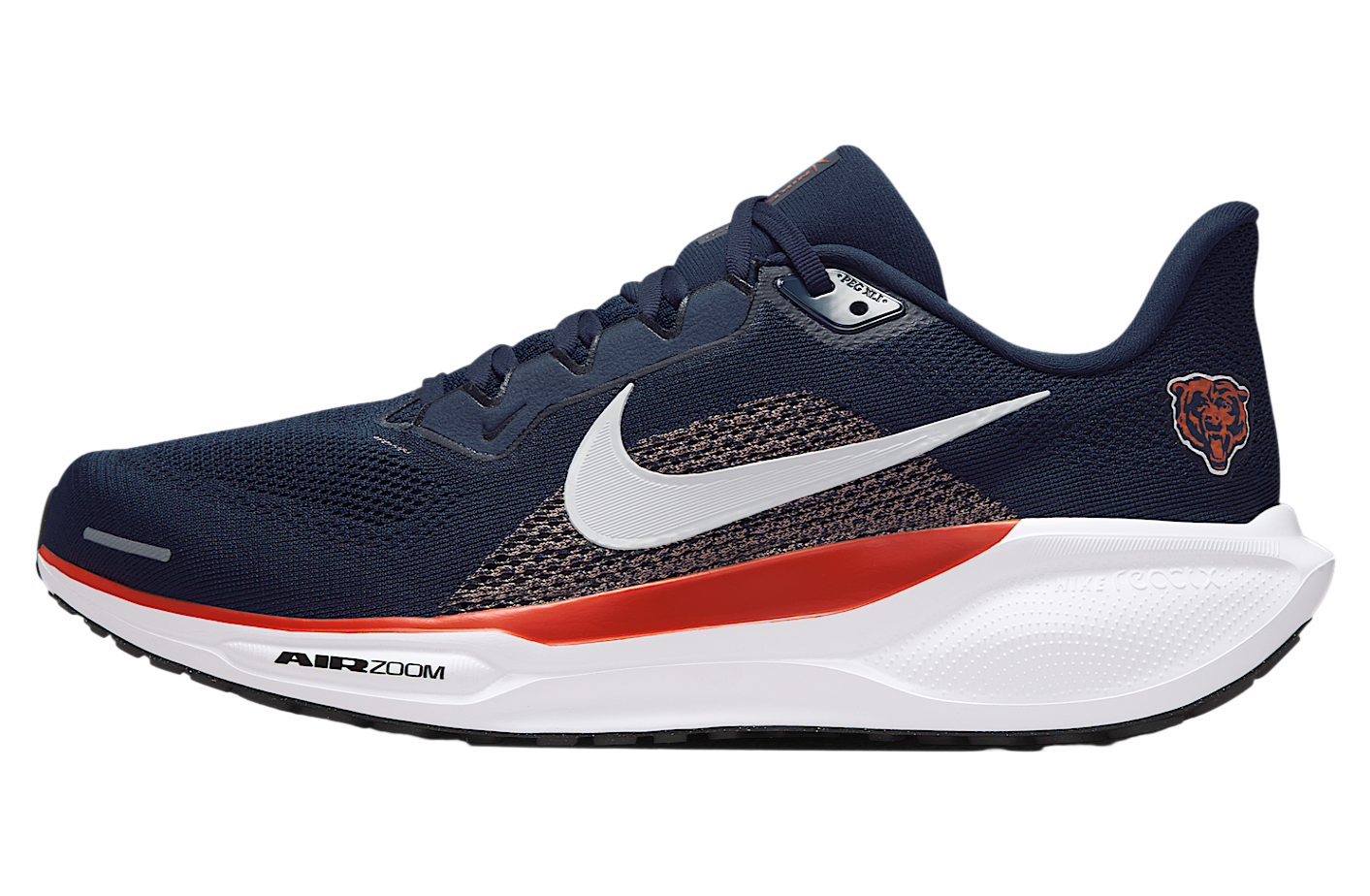 Nike Chicago Bears Pegasus 41 Marine / University Orange
