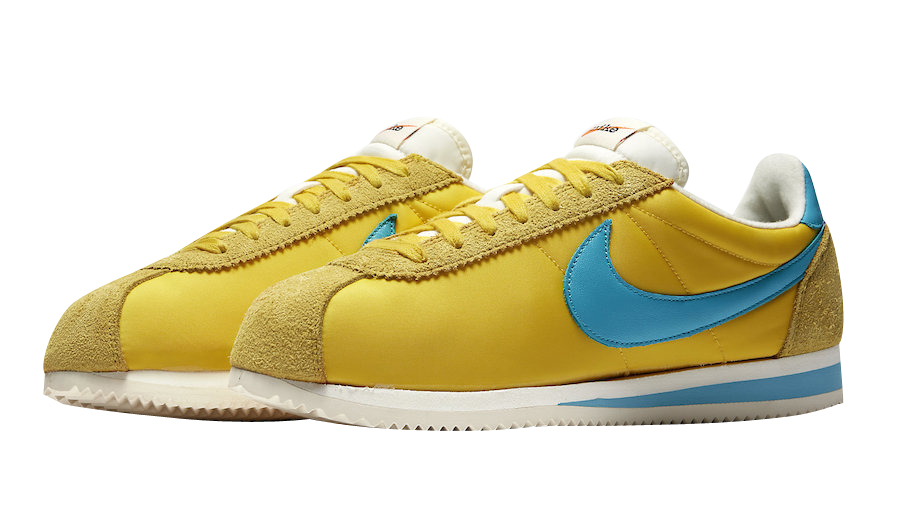 Nike Classic Cortez Kenny Moore Tour Yellow - Aug 2017 - AH7853-700
