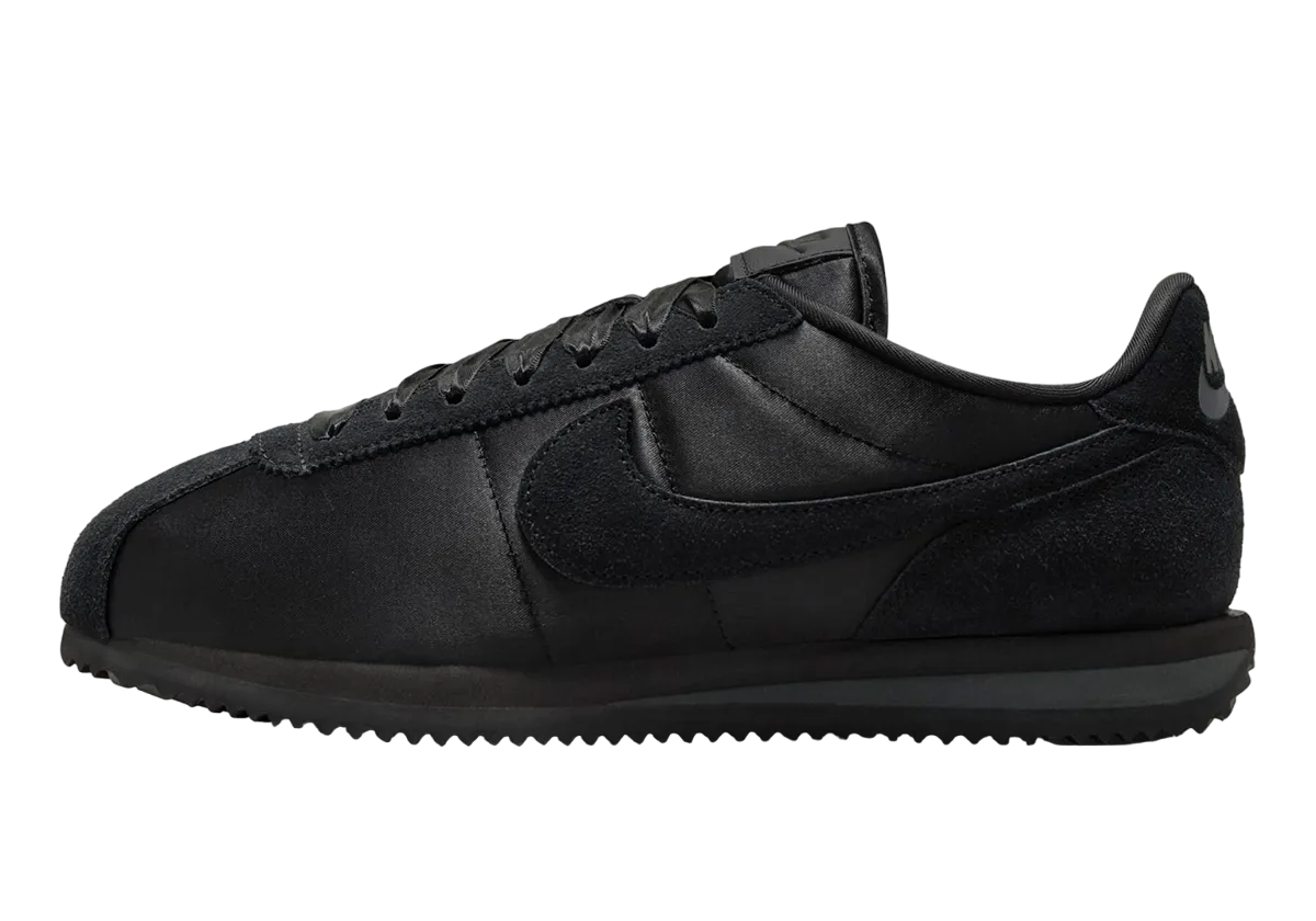 Nike Cortez Black Satin