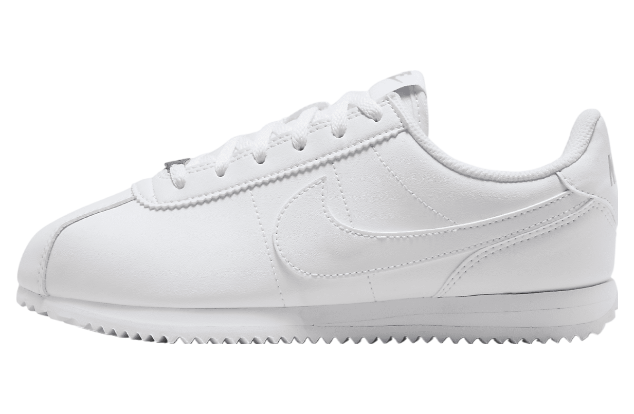 Nike cortez white and gray hotsell