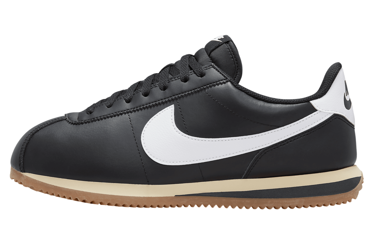 Nike Cortez Leather Black / Gum Medium Brown