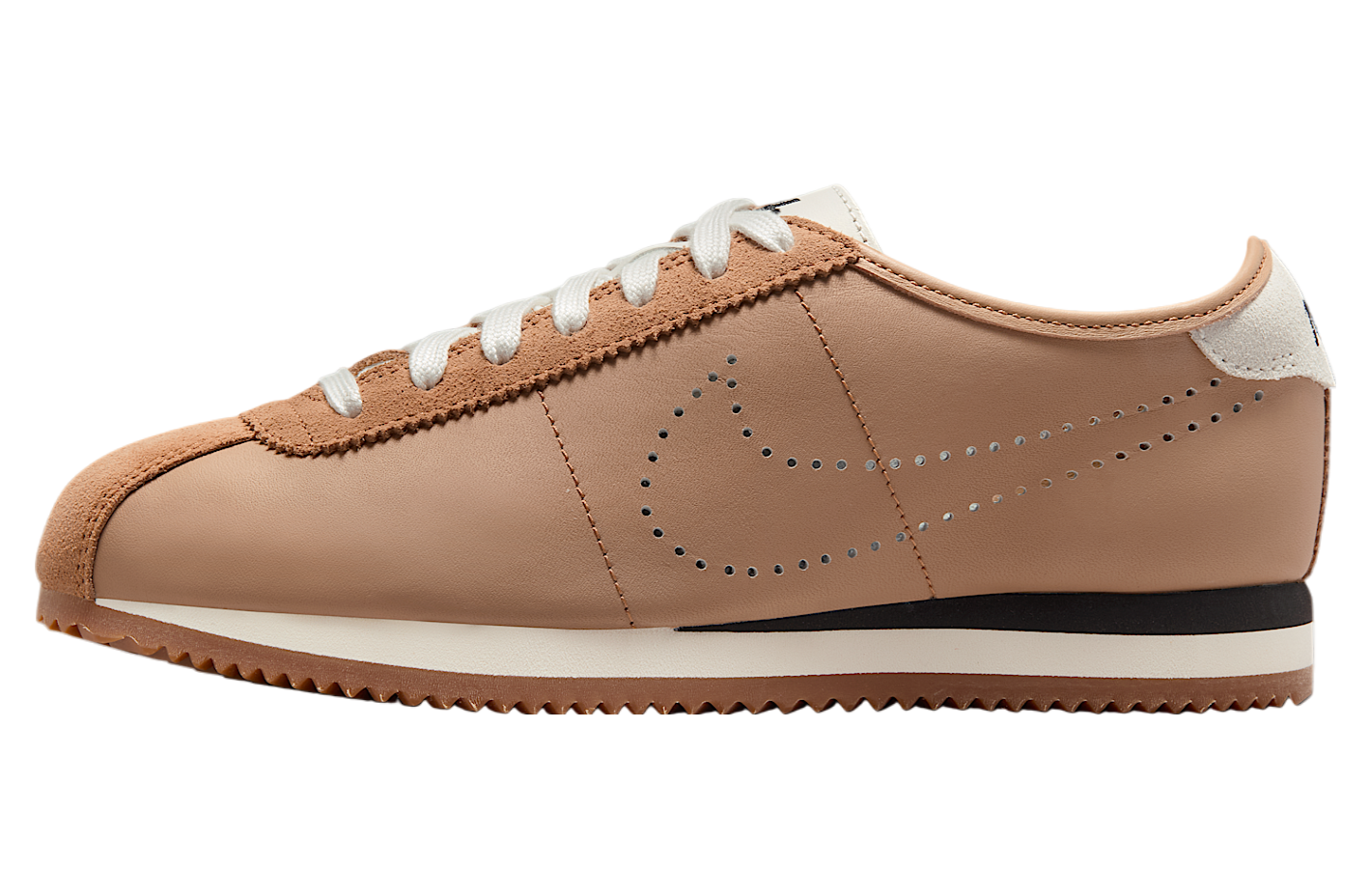 ◆Nike◆ Cortez Leather W Pale Shale Gum Medium Brown Black Nike Cortez Leather WMNS Pale Shale / Sail - Jun 2025
