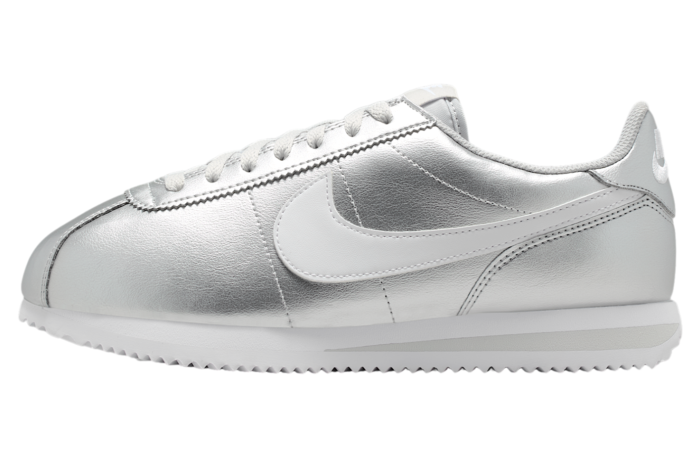 Nike Cortez WMNS Metallic Silver / Grey Fog