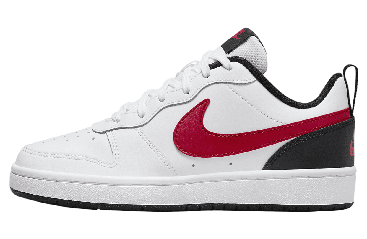 Nike Court Borough Low 2 GS White University Red