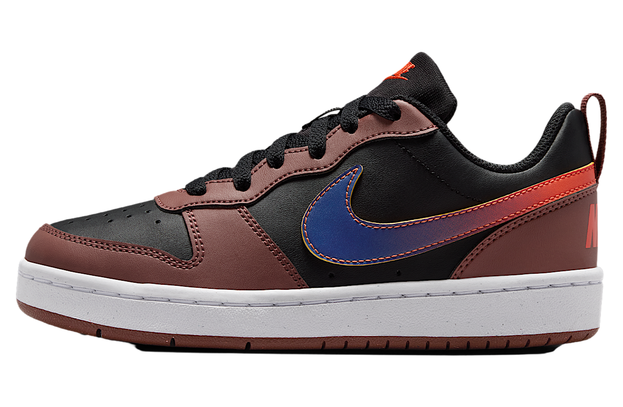 Nike Court Borough Low Recraft GS Black / Red Sepia