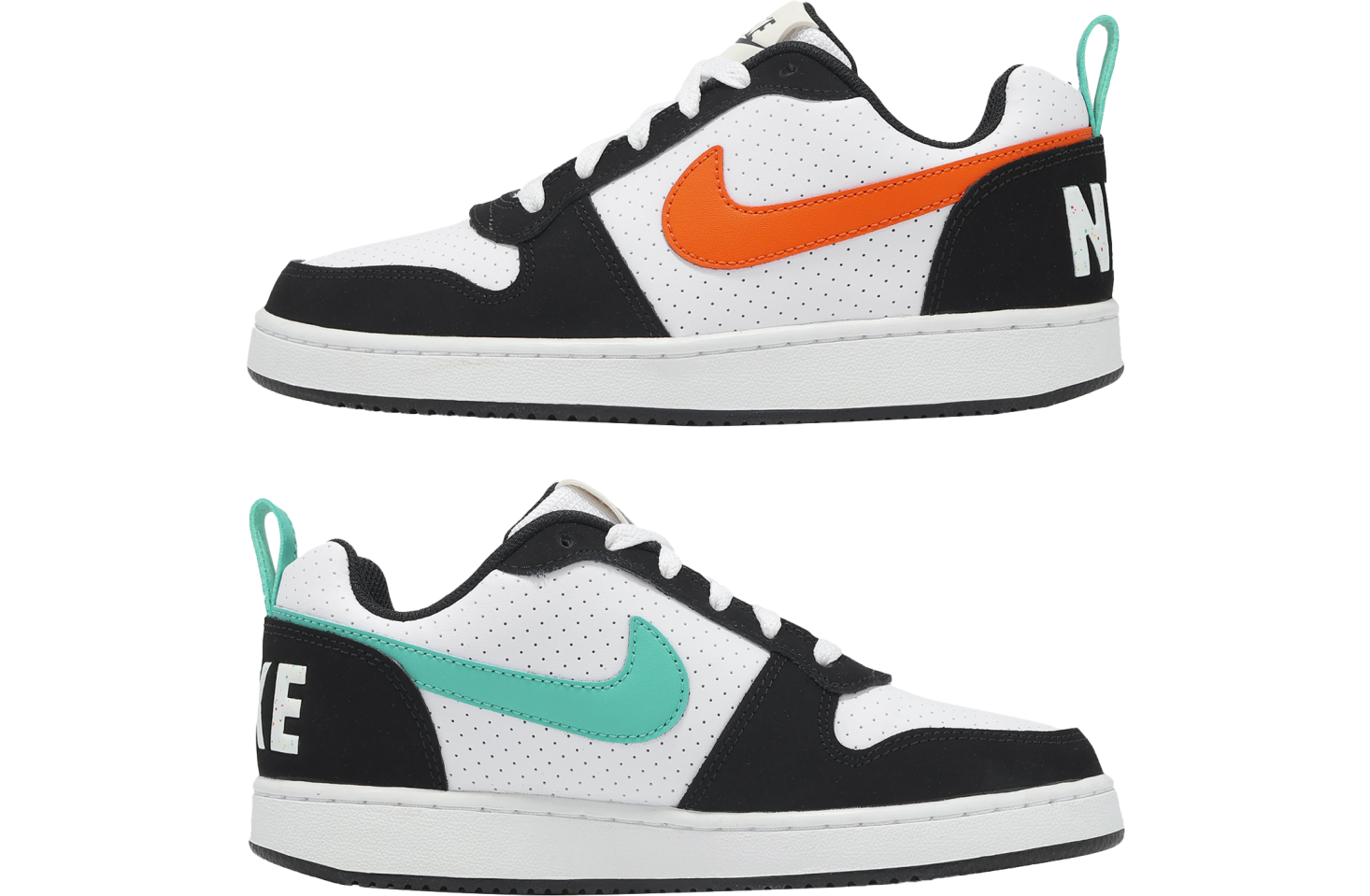 Nike Court Borough Low WMNS White / Safety Orange White