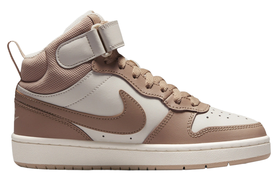 Nike Court Borough Mid 2 GS Pale Ivory / Hemp Sail