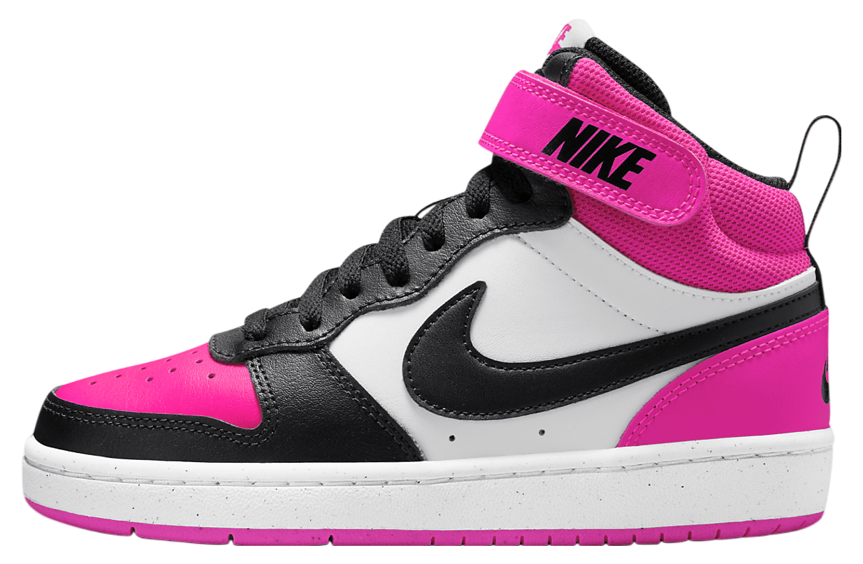 Nike Court Borough Mid 2 GS White / Fierce Pink