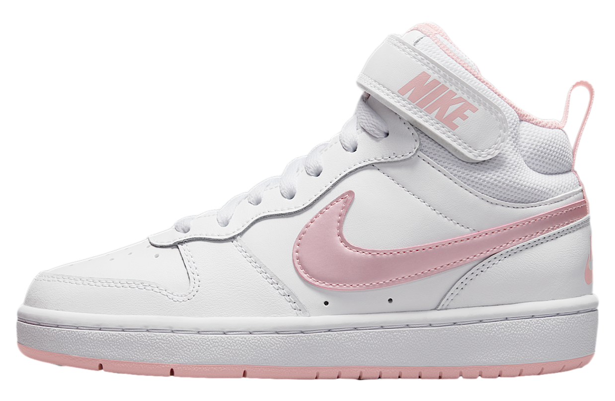 Nike Court Borough Mid 2 GS White / Pink Glaze