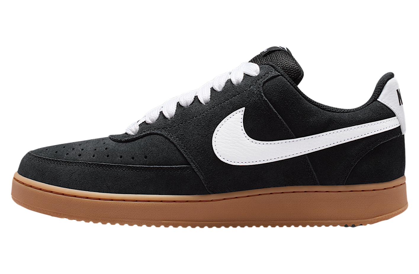 Nike Court Vision Low Black / Gum Medium Brown