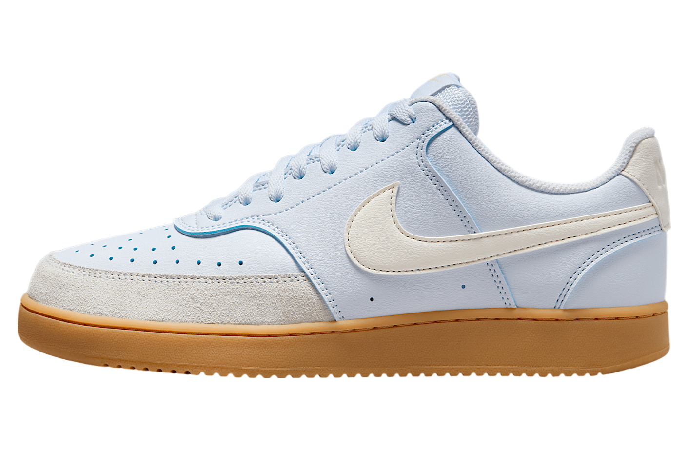 Nike Court Vision Low Football Grey / Gum Light Brown - Mar