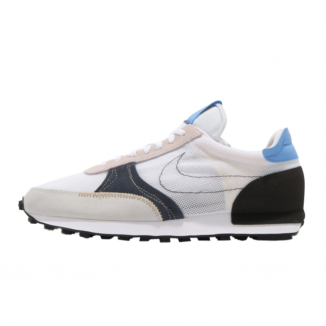 nike daybreak white university blue