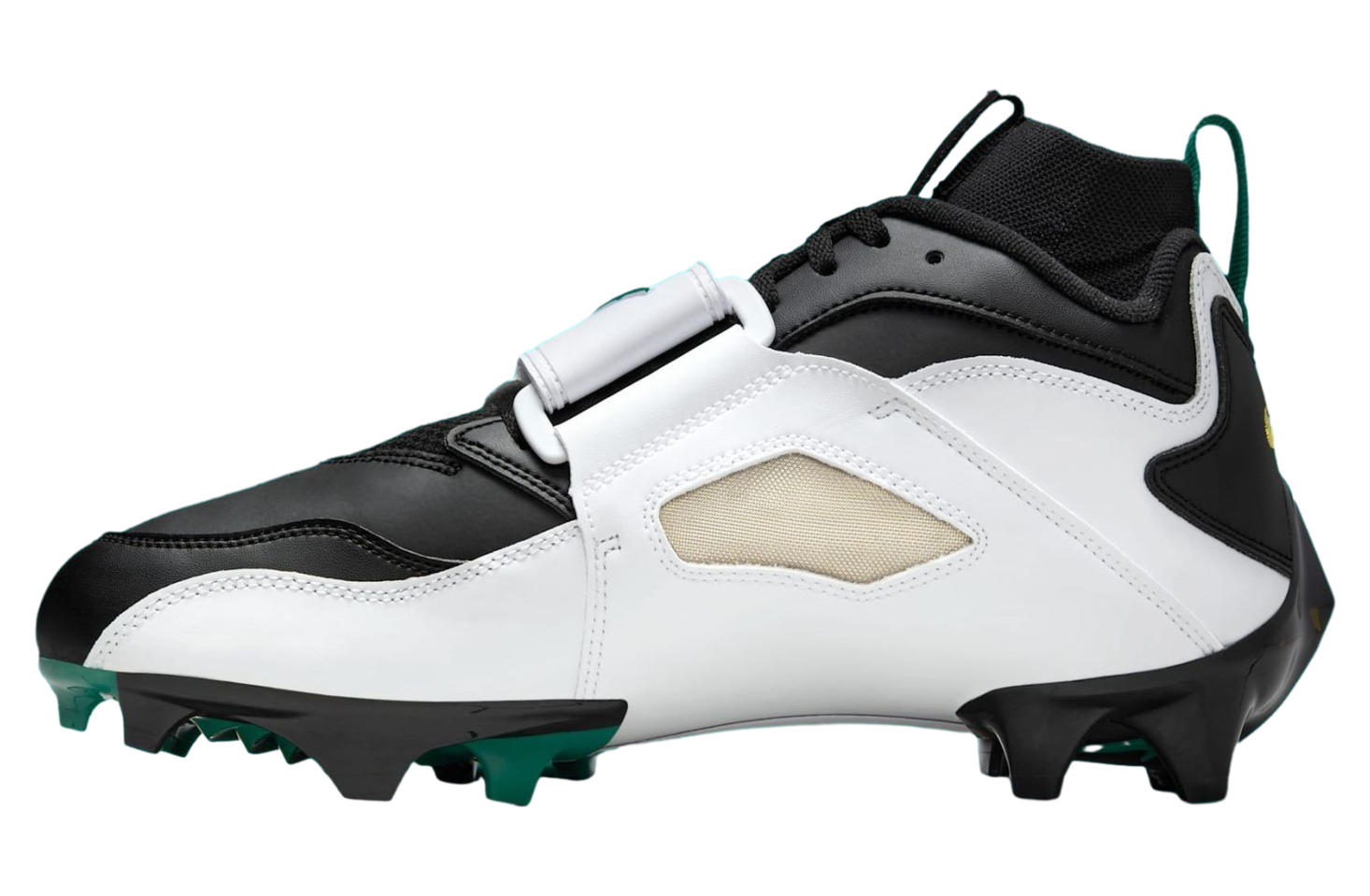Nike Diamond Turf TD Cleats Black / White / Mystic Green