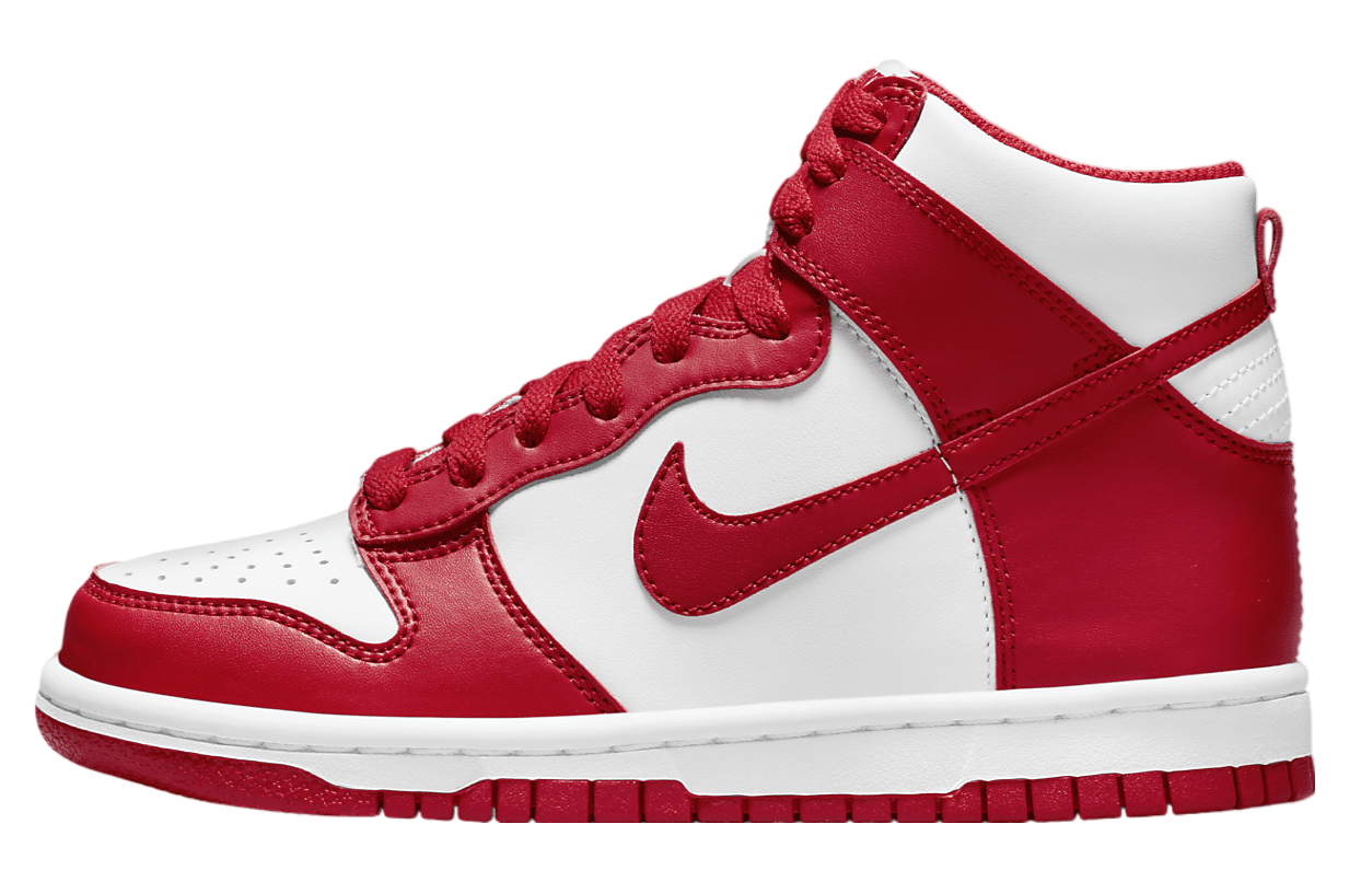 Nike Dunk High GS Championship White / University Red