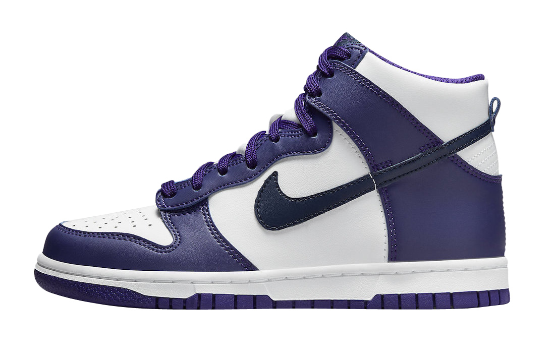 Nike Dunk High GS Purple Navy